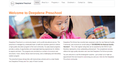 Desktop Screenshot of deepdenepreschool.org.au